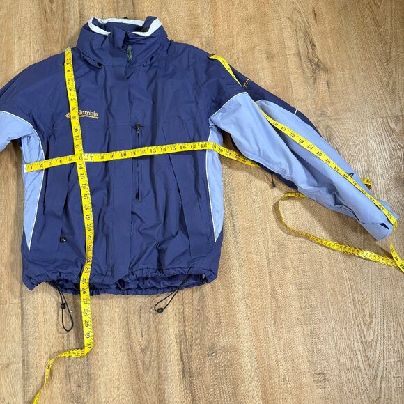Vintage Columbia Women's Omni Tech Titanium Ski Jacket Retro Purple L - Picture 3 of 11